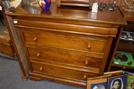Four Height Mahogany Chest of Drawers