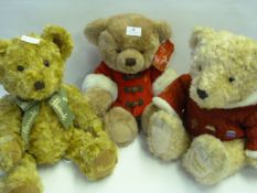 Three Harrods Teddy Bears
