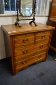 Three Height Mahogany Chest of Drawers