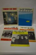 Four Beatles Promotional Posters