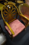 Art Deco Nursing Armchair