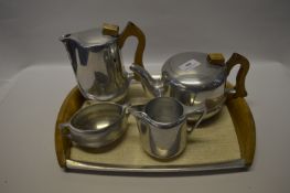 Picquot Five Piece Tea Set