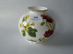 Flower Patterned Vase