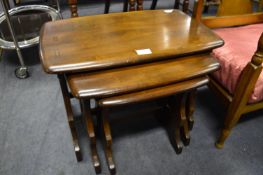 Ercol Nest of Three Tables