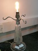 Glass Table Lamp Base