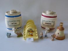 Wade Barrels, Toast Rack, Whimsies and a Bell