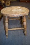 Elm Stool