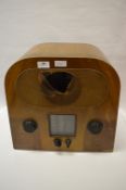 Walnut Cased Vintage Radio