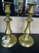 Pair of Brass Candlesticks