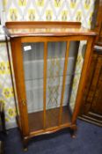 Walnut Display Cabinet