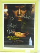 Autographed Print Lord of the Rings Stars