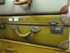 Vintage Leather Suitcase