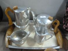 Picquotware Tea Set