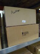 Four Boxes Containing Twelve Assorted Branded Pint Glasses