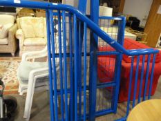 Blue Metal Framed Bunkbed