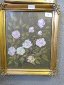 Gilt Framed Floral Print