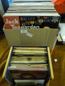 Collection of LP Records and 45s