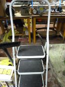 Three Tread Folding Steps