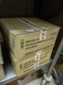 Two Boxes Containing Twenty Four Guinness Branded Glasses