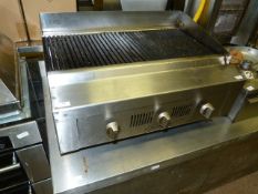 Unique Three Burner Gas Chargrill