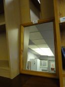 Pine Framed Wall Mirror