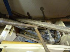 Box Containing Hammers, Chisels, etc.