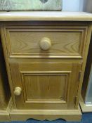 Pine Bedside Cabinet