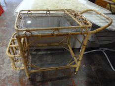 Bamboo Two Tier Trolley