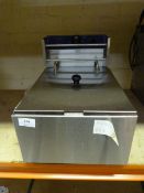 *Ace Catering Single Basket Stainless Steel Electric Fryer F28