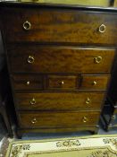 Stag Minstrel Chest of Drawers Four Long and Three Short
