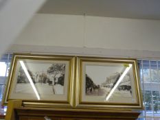 Pair of Digital Remastered Photographs of Hull, Hessle and Anlaby Road