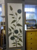 Unframed Printed Canvas of a Floral Scene