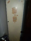 White Painted Single Door Cupboard