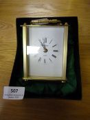 Brass Carriage Clock
