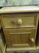 Pine Bedside Cabinet