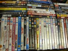 Box Containing Assorted DVDs