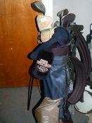 Ping Golf Bag and Trolley with Links and Galloway Golf Clubs