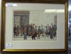 Framed Lowry Print