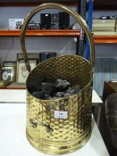 Brass Coal Bucket