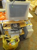 Computer System; Evesham Tower, Epson Stylus Printer, Keyboard and a Mitsubishi Monitor