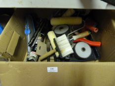 Painters Brushes and Tube Guns