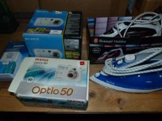 Two Irons, Two Cameras and a Battery Charger