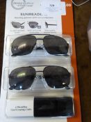 *Two Pairs of Reading Glasses with Sun Protection +3.00