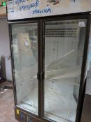 6' Double Door Bottle Cooler