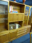 Teak Wall Unit
