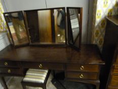 Stag Minstrel Dressing Table with Matching Stool