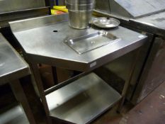 Stainless Steel Boiler Stand with Drip Tray