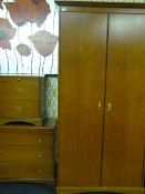 Three Piece Bedroom Suite Comprising of Bedside Cabinet, Chest of Three Drawers and Matching