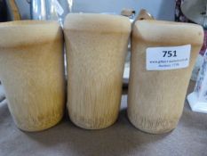Three Bamboo Cups