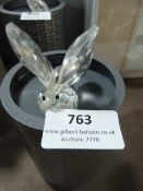 Swarovski Silver Crystal Butterfly